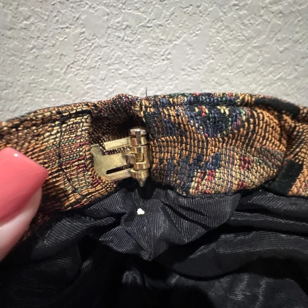 Vintage‎ Boho Tapestry Hobo Bag Purse Shoulder Handbag Ethnic Southwestern Brown